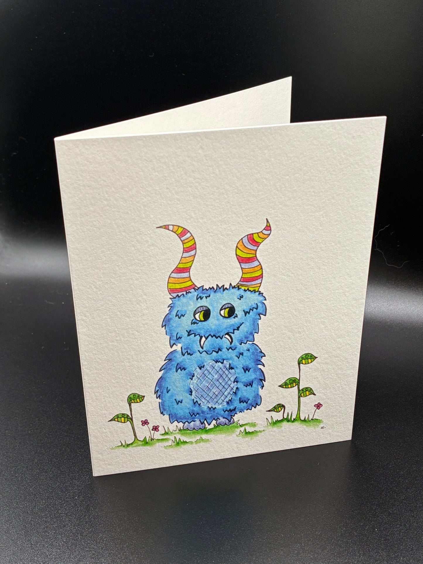 notecard - Handorff monster