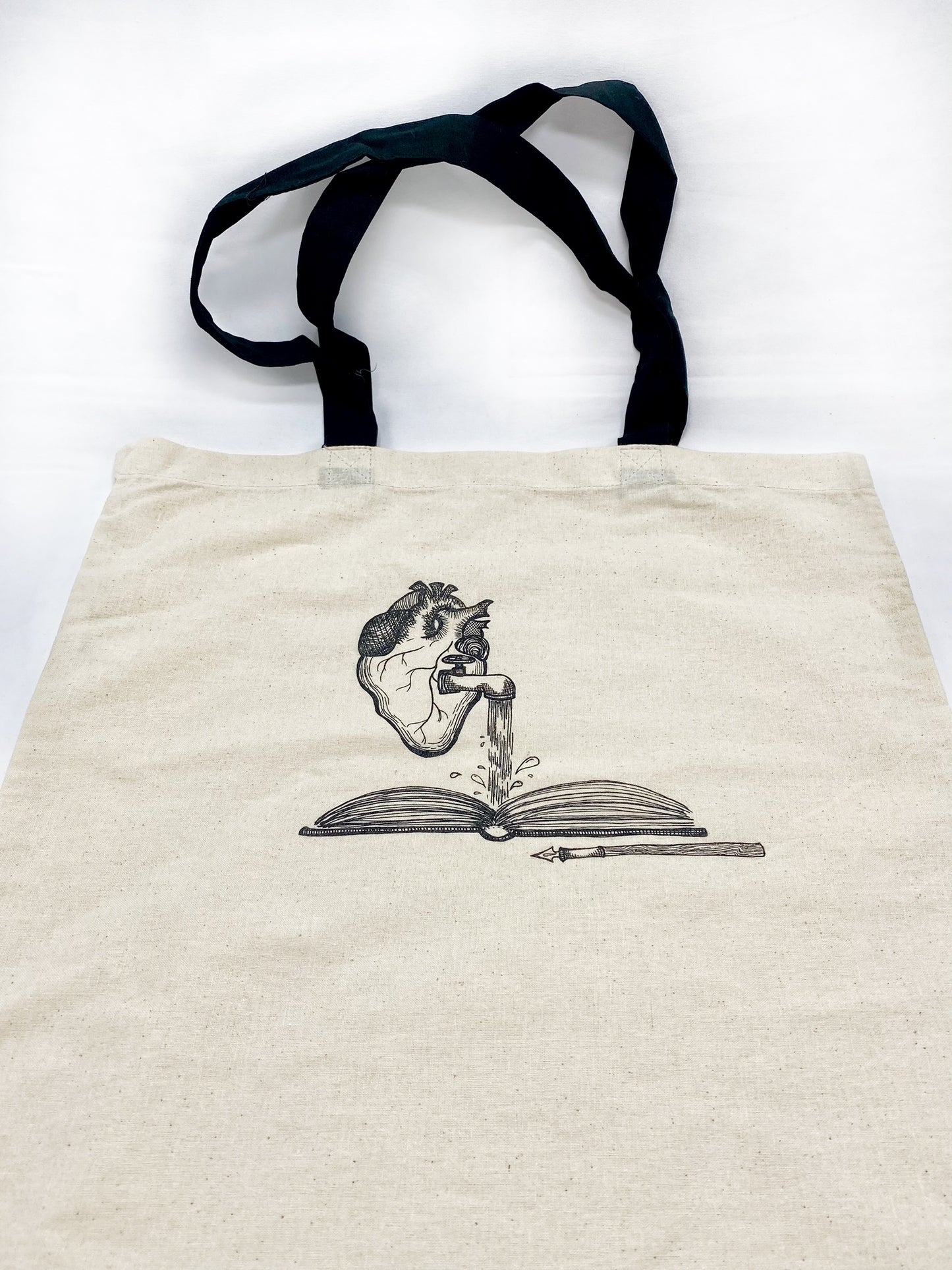 tote bag - Pour Your Heart Onto the Page